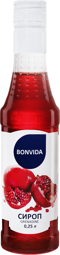 

Топпинг BONVIDA со вкусом гренадин, 250мл