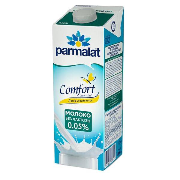 Молоко безлактозное Parmalat Comfort 0.05% 1 л