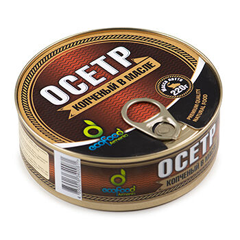 Осетр EcoFood Armenia копченый в масле