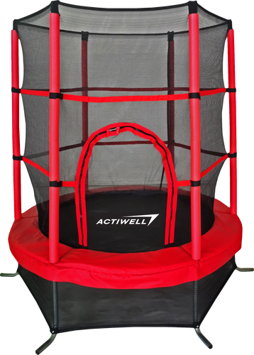 

Батут ACTIWELL 140х140х160 см, с внутренней сеткой, Арт. TRMI-55-A
