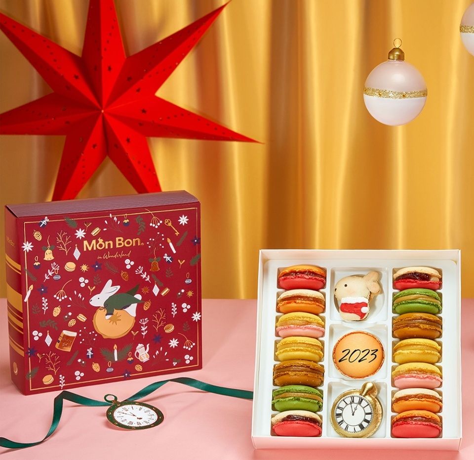 

Набор пирожных Макарони Символ года Mon Bon 510 г