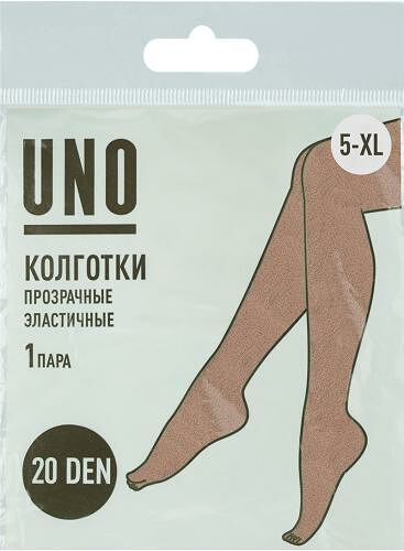 Колготки женские Uno Pt6 20 den бежевые р. 5