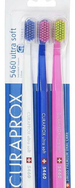 Набор зубных щеток Ultrasoft d-0.10 мм 3шт