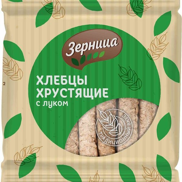 Хлебцы Зерница с луком хрустящие 110 г