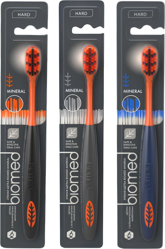 

Зубная щетка Biomed Mineral жесткая в ассортименте 1 шт.