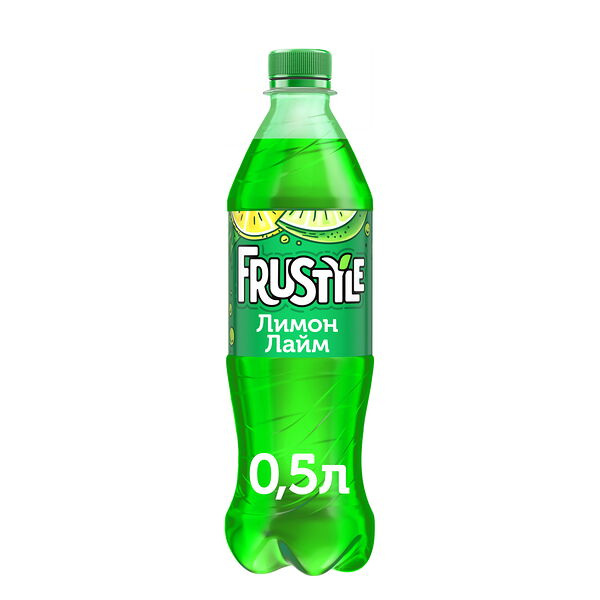 Напиток газированный Frustyle Лимон-лайм 0.5 л