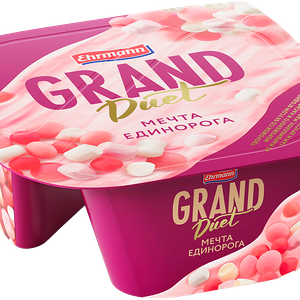 Десерт творожный Ehrmann Grand Duet Мечта единорога 5,5%