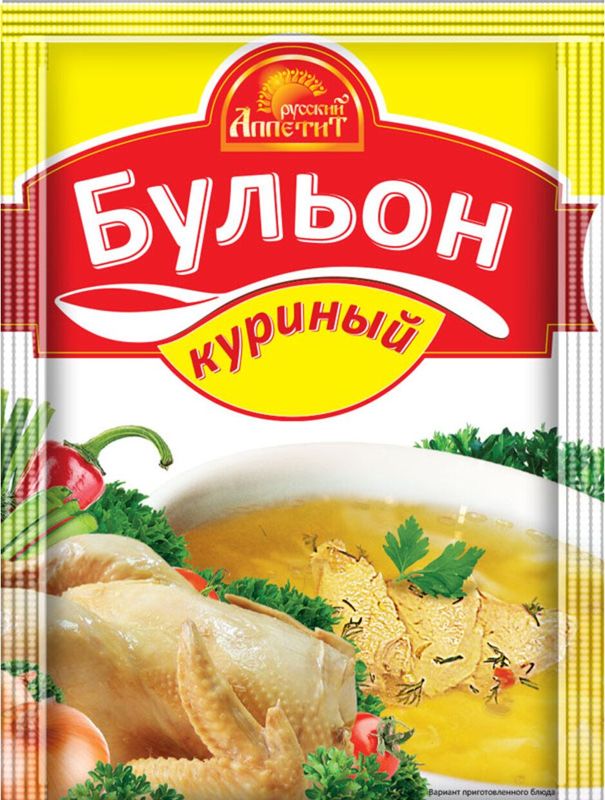 

Бульон Русский Аппетит куриный сухой 75 г