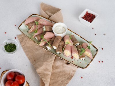 Мясные рулетики