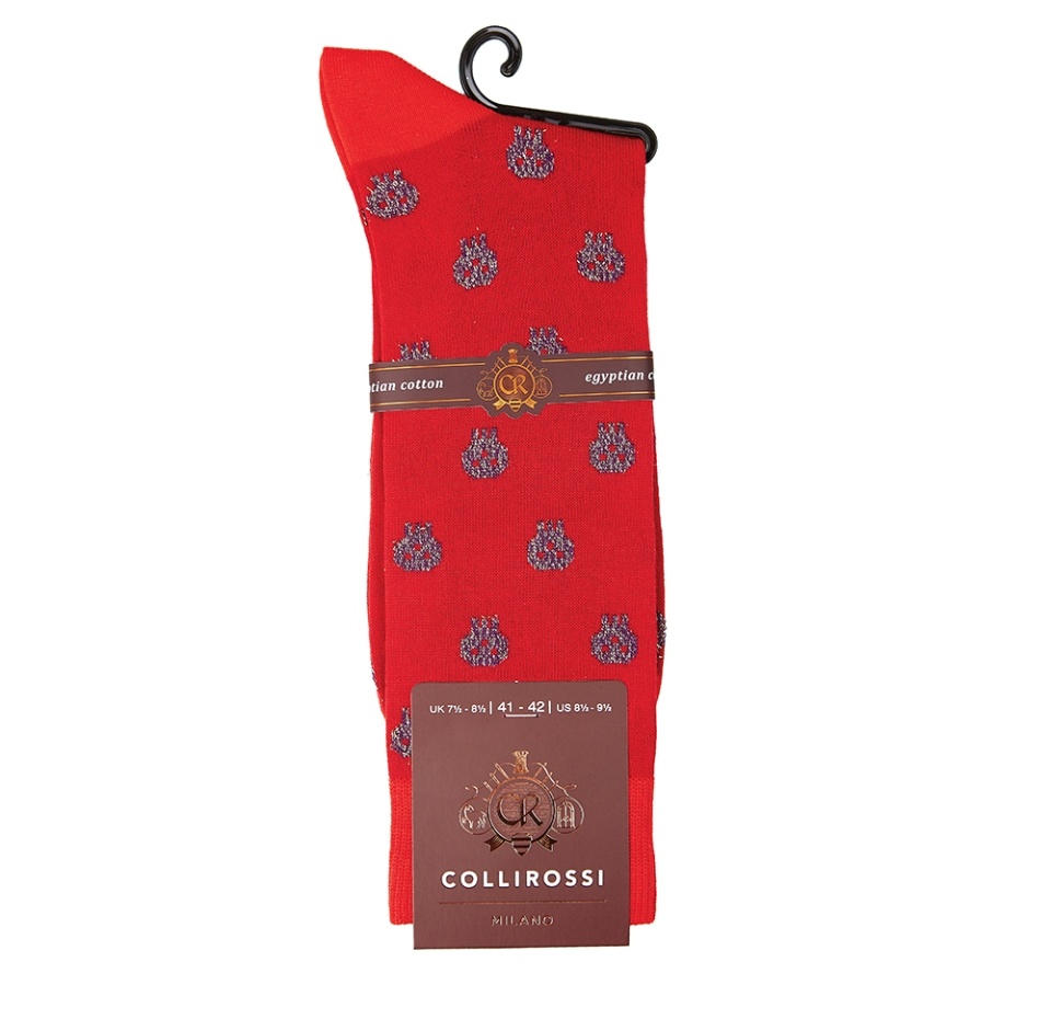 

Носки мужские Collirossi цвет красный р. 41-42