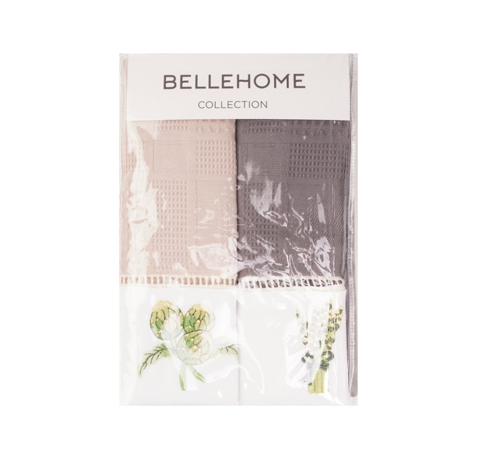 

Комплект полотенец вафельных Bellehome collection Dessert Vegetables хлопок Россия