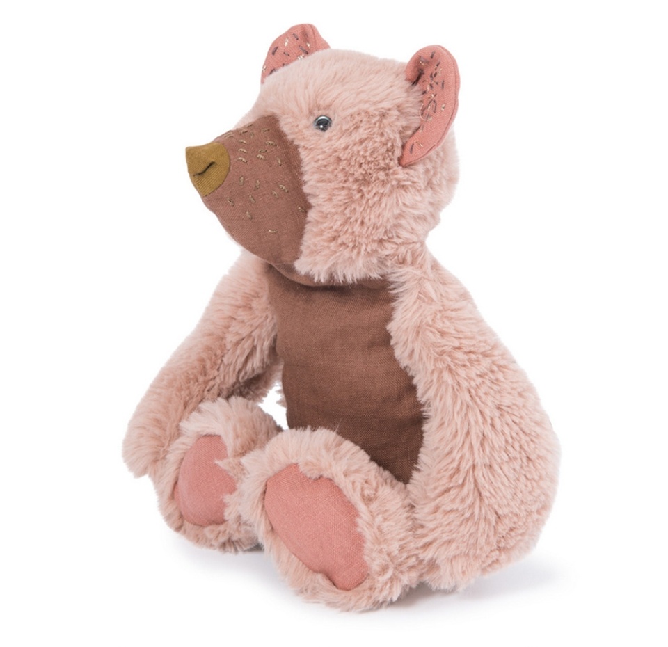 

Игрушка мягкая Moulin Roty «Розовый медведь» 30см