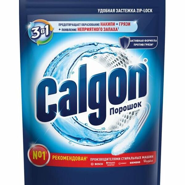 Средство для стиральной машины Calgon 3в1 для смягчения воды и предотвращения образования накипи 200г