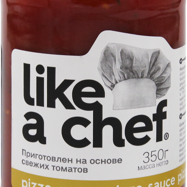 Соус томатный LIKE A CHEF Pizza Sauce, 350г