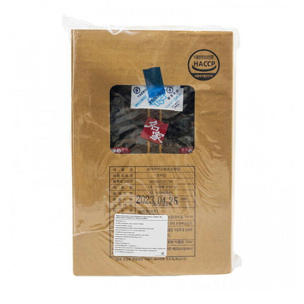 Водоросли для онигири в пленке обжаренные CJ Samhae ,100 г