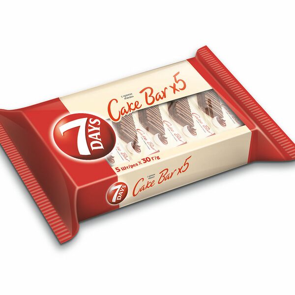 Пирожное бисквитное 7DAYS Cake Bar с кремом 