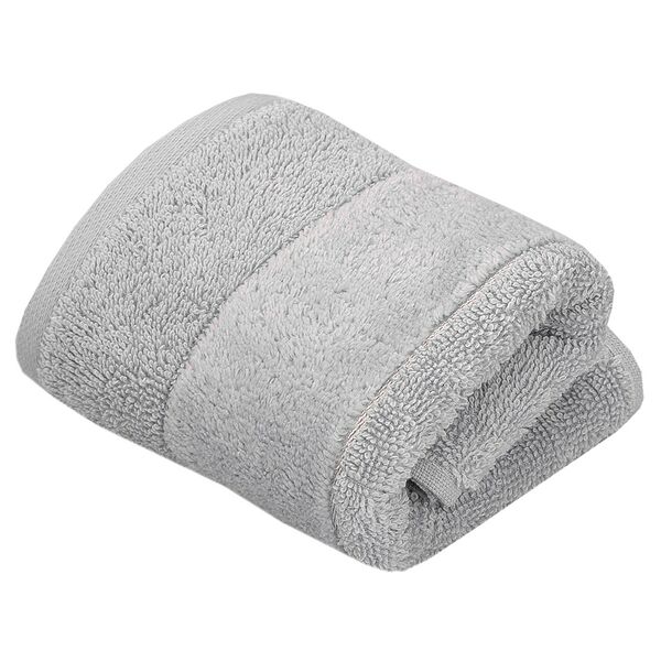 Полотенце махровое ДМ-Текстиль Serenity, серый, хлопок, 30х50 см