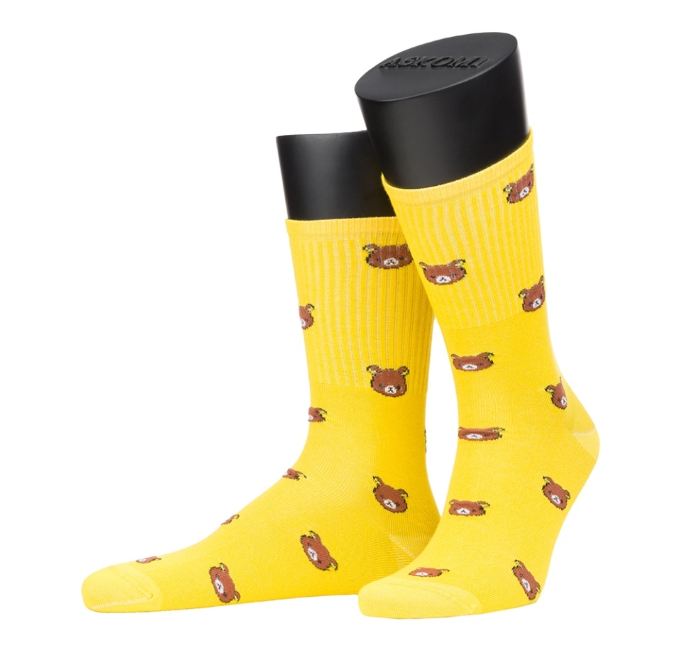 

Носки ASKOMI Friendly р.23 (36-38) желтый, Россия