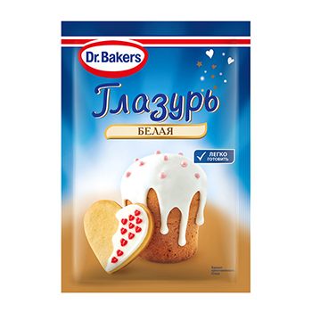 

Глазурь сахарная Dr.Bakers белая 90 г
