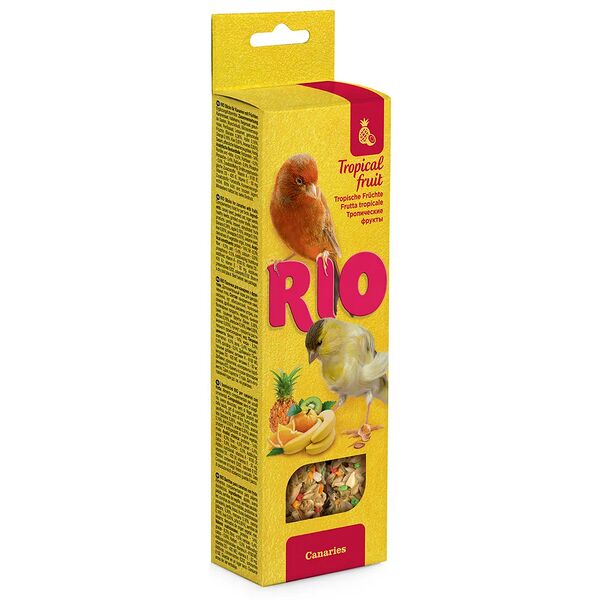Палочки Rio для канареек с тропическими фруктами 2 х 40 г