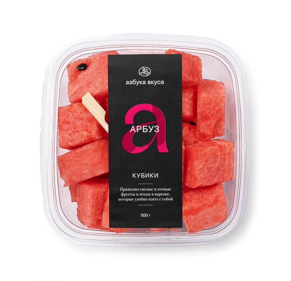 

Арбуз Кубики нарезанные Fresco, 500г
