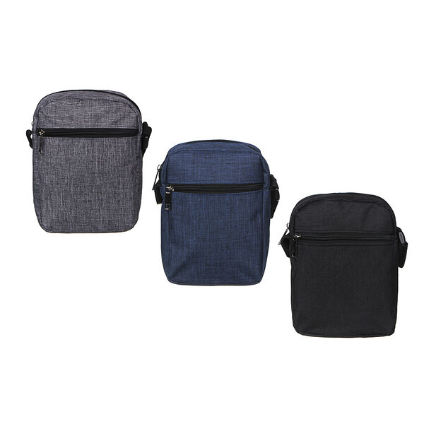 Юl сумка мужская на длинном ремне, полиэстер, 20х15х7см, 3 цвета, 21-03