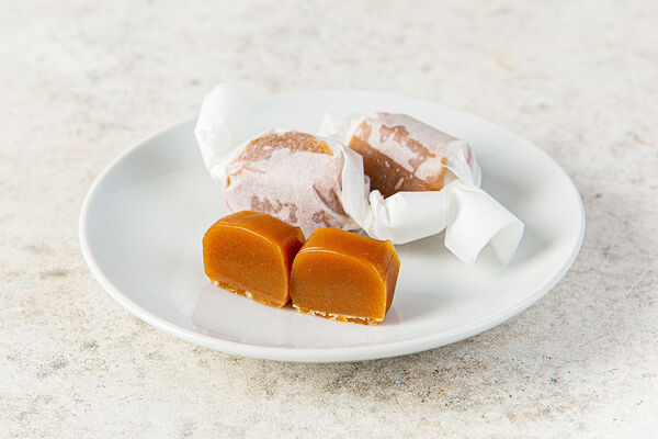 Сливочные ириски с солью, кафе