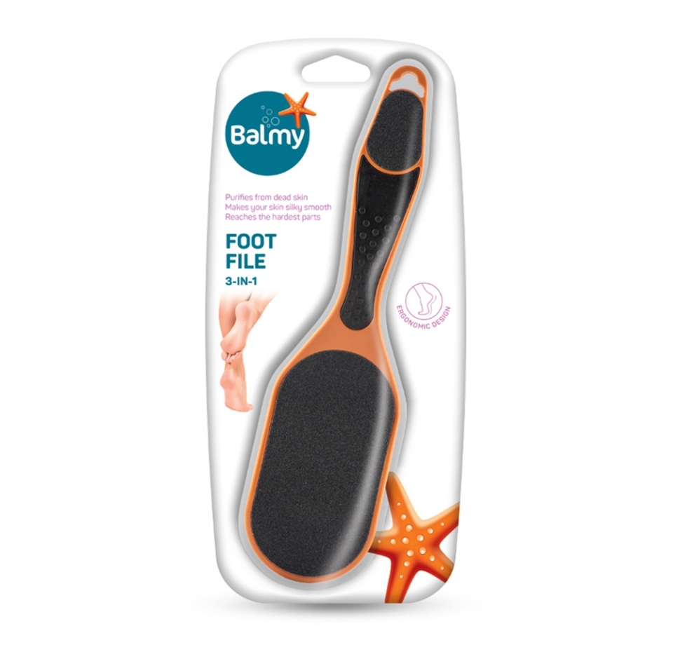 

Шлифовальная пилка Balmy для ног 3 в 1, Турция