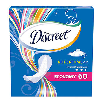 Discreet Air Multiform Прокладки ежедневные дышащие 60 шт