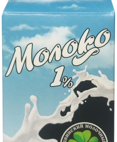 Молоко пастеризованное СЕВЕРОДВИНСК-МОЛОКО 1%, без змж