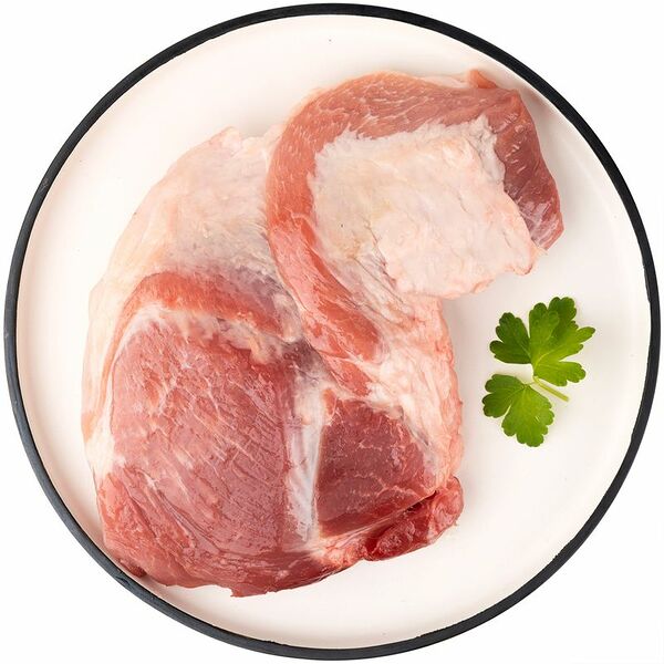 Лопатка свиная без кости вес