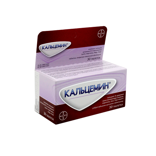 Кальцемин № 30 табл п/плён оболоч