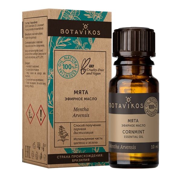 Масло эфирное Botavikos мята 10 мл