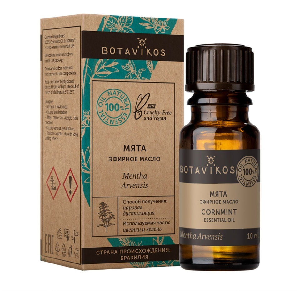 

Масло эфирное Botavikos мята 10 мл