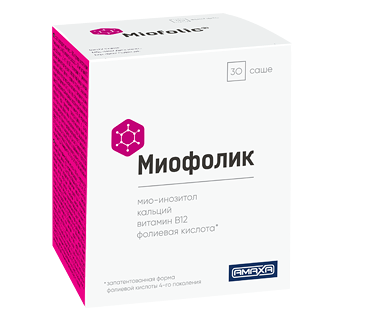 Миофолик порошок № 30 саше