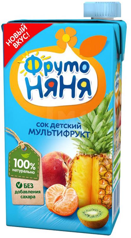 

Сок ФрутоНяня Мультифруктовый