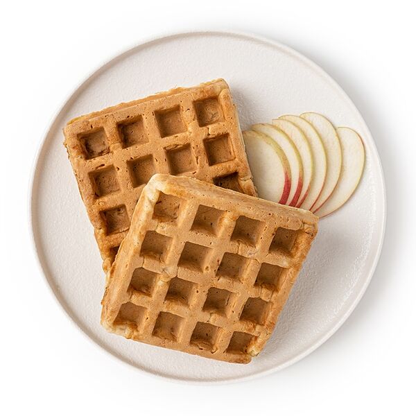 Вафли с яблоками Уже Готово