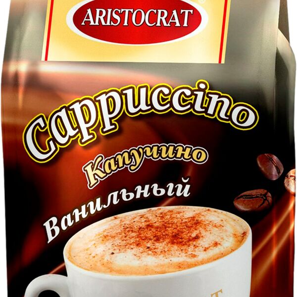 Напиток кофейный растворимый Aristocrat Капучино ванильный