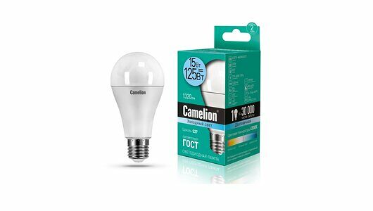 Лампа светодиодная Camelion E27 15Вт