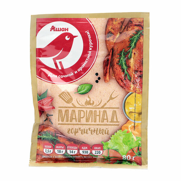 Маринад АШАН Красная птица горчичный