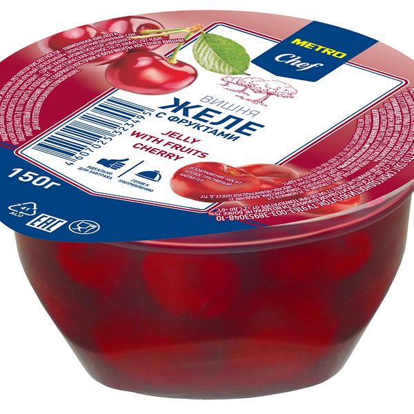 Желе Metro Chef с вишней