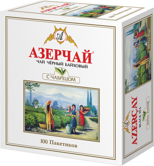 

Чай Азерчай черный с ароматом чабреца 200 г