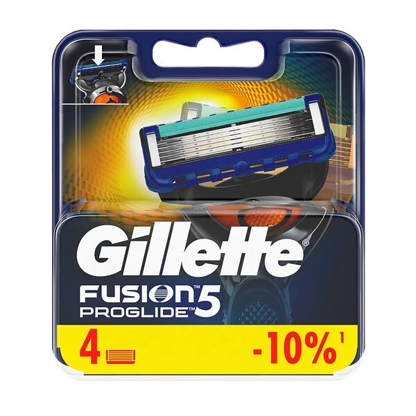 Кассеты для бритья Gillette Fusion ProGlide, 4шт