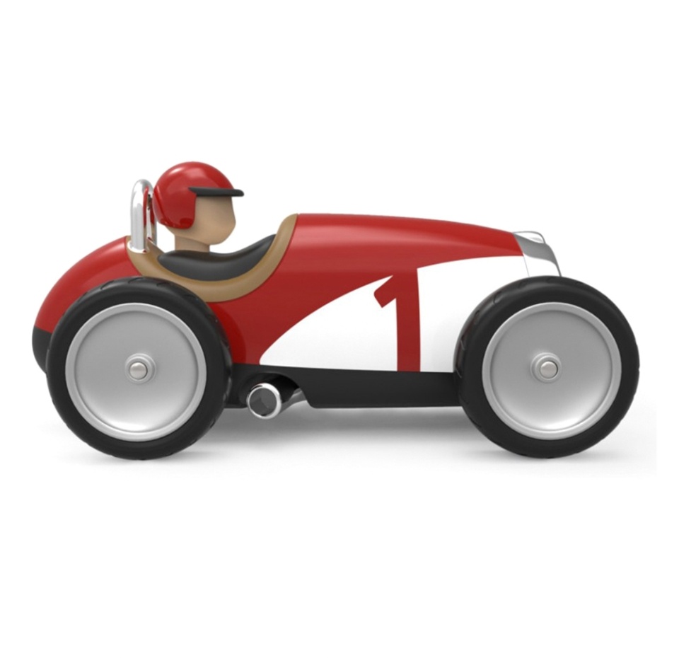 

Игрушечная машинка Baghera гоночная красная от 3 лет