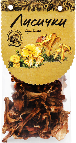 

Грибы сушеные Кедровый Бор лисички 45 г