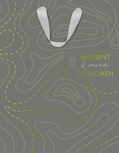 Пакет подарочный Neon, 22,7х18х10см, Арт. MT