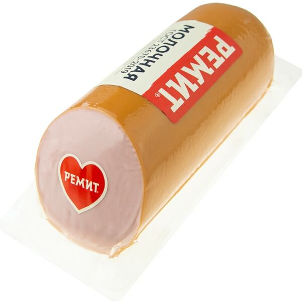 Колбаса Ремит Молочная вареная 500г