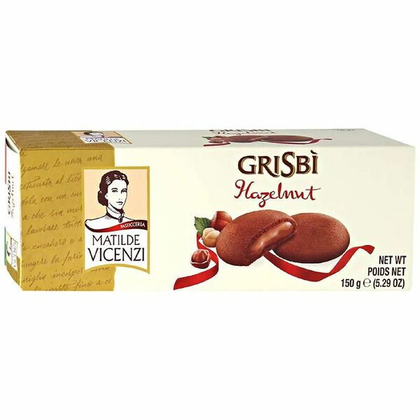 Печенье Grisbi с ореховым кремом, 150г