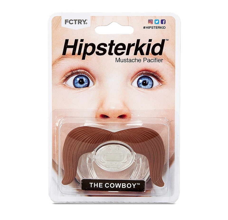 

Пустышка Mustachifier "The Cowboy" силикон, с рождения