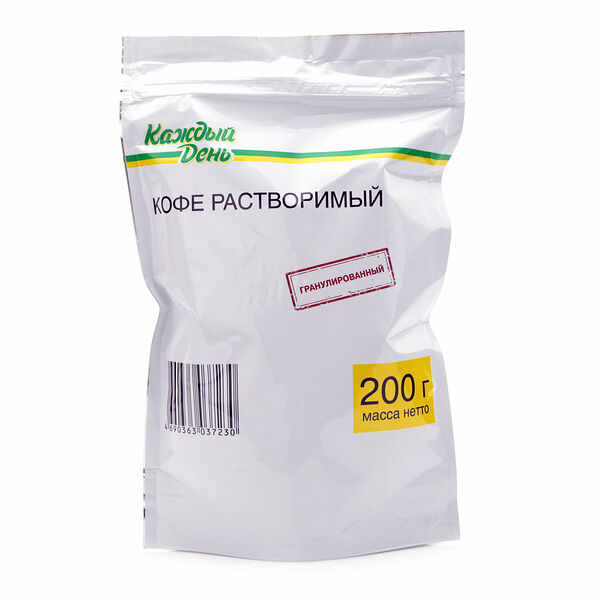 Кофе растворимый Каждый День гранулированный